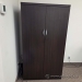 Espresso 2 Door Storage Cabinet 36 x 22 x 66 in.